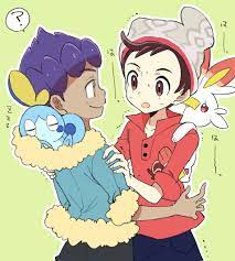 Hop x Victor, I think Hop doesn't even really know what a relationship  means, he gets most of his 'tips' from his o… | Pokemon, Powerful pokemon,  Pokemon characters