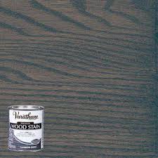 Varathane 1 Qt Carbon Gray Premium Fast Dry Interior Wood Stain 300389 The Home Depot Staining Wood Interior Wood Stain Varathane Wood Stain