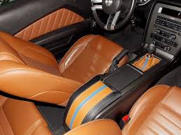 2012 Mustang With Hazelnut Leather Perfectly Matching Factory Saddle Interior 2012 Mustang Leather Car Seats