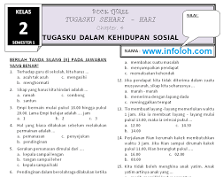 Maybe you would like to learn more about one of these? Contoh Soal Kelas 2 Tema 8 Subtema 4 Berbagai Contoh