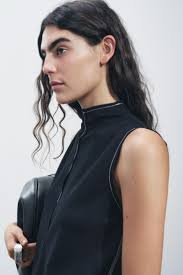 Débardeur bi matière