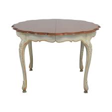 Recreate what is best about france in your home with a dining table that is worthy. 89 Off French Provincial Style Extendable Dining Table Tables