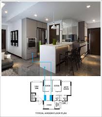 Open concept spaces like kitchens are a way of expressing 21st century style. 42 Hdb Ideas House Design Interior Design Interior
