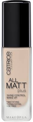 Catrice All Matt Plus Shine Control Make Up купить Catrice All Matt Plus Shine Control Make Up Matiruyushaya Tonalnaya Osnova Pod Makiyazh Kupit Po Luchshej Cene V Ukraine Makeup Ua Osnova Pod Makiyazh Makiyazh Estestvennye Cveta