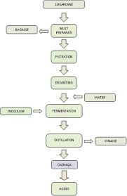 1 Flowchart Of The Cachaça Production Process Download