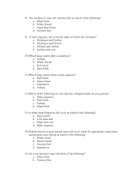 Worksheet will open in a new window. Life Cycles Of Stars Work Sheet With Answers