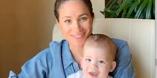 The duke and duchess of sussex presenting their. Archie Harrison Birthday Prince Harry And Meghan Markle S Son Turns 1