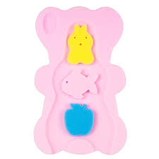 This baby bath sponge consists of soft foam attached to a brush with over 800 gentle bristles. Baby Bath Sponge Quick Drying Comfy Foam Support Anti Skid Natural Soft Bathing Cushion Newborns Mats Buy Online In Dominica At Dominica Desertcart Com Productid 61368453