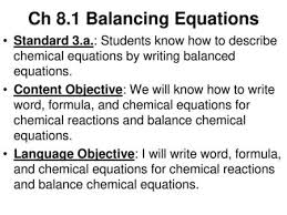 The balanced equation will appear above. Types Of Chemical Reactions P Ppt Download
