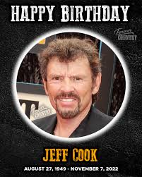 FROM ALABAMA STAGES TO ETERNAL GLORY, JEFF COOK'S MUSIC CONTINUES TO ECHO  THROUGH TIME: TODAY WE HONOR HIS HEAVENLY BIRTHDAY WITH GRATITUDE AND LOVE!  Heavenly birthday wishes to Jeff Cook, the legendary