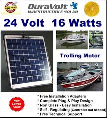 This solar charger is best suitable for maintaining the charge of any car, truck, motorcycles, atvs, marine tractors, snowmobiles, boats, and personal watercraft. Dv2024 Now 20w 24v 1 2 Amp Solar Slow Trolling Motor Charger Duravolt By Itc Solar Inc