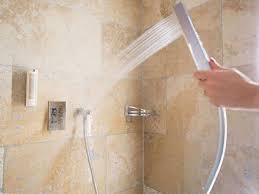 Carrelage En Travertin Dans La Salle De Bain Stonenaturelle