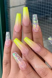 Our new range of loose glitter pots! 43 Chic Ways To Wear Yellow Acrylic Nails Page 3 Of 4 Stayglam