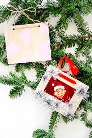 Then, make a horizontal cut at the base of the notch, also ⅓ of the way through. Missionmerry Diy Gift Card Holders To Hang From The Tree