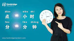 Hanbridge mandarin HSK Grammar:How to differentiate 点and 小时分和分钟- YouTube