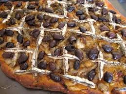 Anchovy Pizza Recipe Delicious Seafood Pizza With Anchovies And Olives Anchovy Pizza Recipe Yummy Seafood Food Processor Recipes
