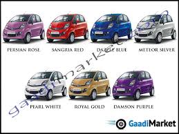 Nano Genx Colours Red Sangria Tata Motors Tata