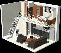 15 Best Studio Apartment Layout That Really Work Futurian Loft House Tiny House Design Studio Apartment Layout