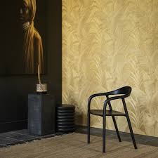 Musa Goud Behang Behang Woonkamer Chique Behang
