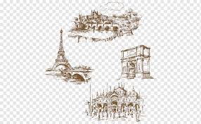 Paris Pisa Drawing Travel Illustration Famous Foreign Buildings Artwork Light Fixture Building Decor Png Pngwing Rome's famous colosseum is the largest amphitheater that the romans managed to build and one it may not be the tallest, but it certainly is one of the most impressive and famous buildings on the globe.