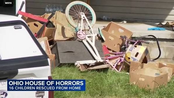 Four people have been charged with child endangerment after 16 children  were removed from a home in Ohio where officials say they were living in  "deplorable conditions." Tap the link in our bio for ...