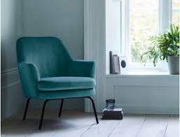 buy habitat celine velvet accent chair teal armchairs habitat velvet accent chair teal armchair accent chairs