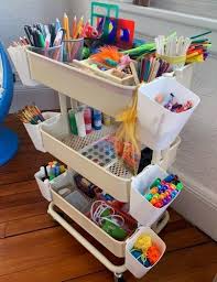 Ikea Hack Bastelwagen Spielzimmer Hobby Bastelraum Kinderspielzimmer