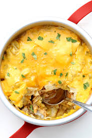 But, more normally for an enchilada casserole, you could use monterrey jack or provolone or colby jack or mexican flavored cheese or anything you want. Instant Pot Chicken Enchiladas Casserole 365 Days Of Slow Cooking And Pressure Cooking