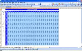 57 True To Life 25x25 Multiplication Chart