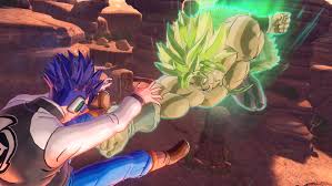 After you beat kid buu you can go to the shop and pick this up. First Screenshots Of Super Saiyan Full Power Broly In Dragon Ball Xenoverse 2 Nintendo Everything