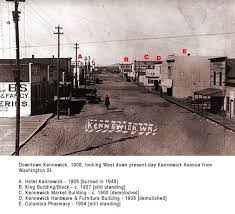 Downtown Kennewick Wa 1908 Looking West Down Present Day Kennewick Ave From Washington St A Hotel Kennewick Kennewick Kennewick Washington Tri Cities
