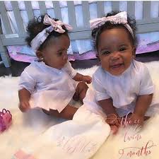 But, you know, no pressure! Pin By Deborah Teagle On Too Cute Kids Twin Baby Girls Cute Black Babies Beautiful Black Babies
