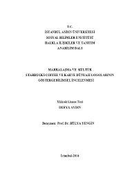 İstanbul aydın üniversitesi starbucks küçükçekmece •. Markalasma Ve Kultur Starbucks Coffee Ve Kahve Dunyasi Logolarinin Gostergebilimsel Incelenmesi
