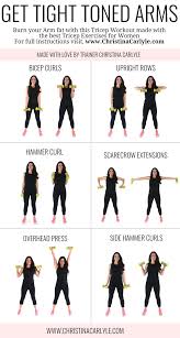Arm Workout For Women That Want Tight Toned Arms Arm Workout Easy Yoga Workouts Health And Fitness Articles