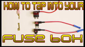 Anl type fuses are the most common types of fuses used to protect the main power wire in car audio systems. How To Tap Into Your Cars Fuse Box Safely And Cleanly Youtube