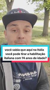 você sabia que aqui na Itália você pode tirar a habilitação italiana c...