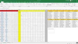 In creating this, we envisioned a process that allows users to have a nuanced draft experience on both your desktop and mobile device. 2020 Nfl Draft Game In Excel Youtube