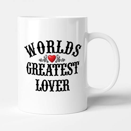 The Worlds Greatest – Lover – Mug | Victorian Print