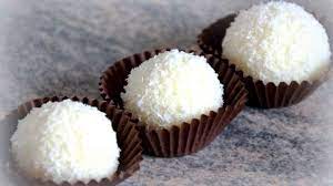 3 Ingredient Raffaello Coconut Balls Happy Foods Tube Recipe Coconut Balls Cooking And Baking Easy To Make Desserts