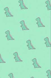 Green Dino Dinosaur Wallpaper Pretty Wallpaper Iphone Iphone Wallpaper Tumblr Aesthetic