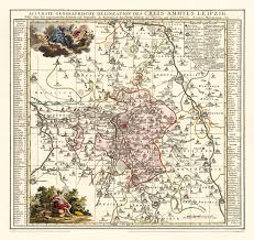Diese moderne karte von leipzig, deutschland, ist auf hochwertigem fine art papier gedruckt und in einer auswahl von fünf größen erhältlich. Historische Karte Amt Leipzig 1758 Plano