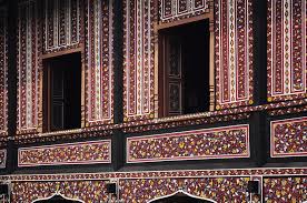 Gambar motif itiak pulang patang. Makna Ukiran Rumah Gadang Dari Tanah Minang