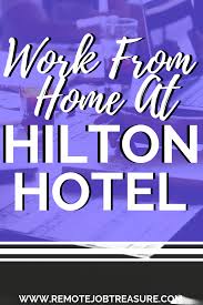 Work Home As A Customer Service Representative With Hilton Hotel Customer Service Jobs Job Hotel Jobs