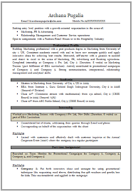 If you want to land a great job, you'll need a great resume that stands out from the crowd. Resume Of Mba Marketing Fresher May 2021