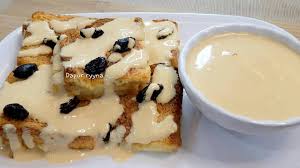 Resipi Puding Roti Kuah Kastard Punyalah Senang Anak Confirm Suka Pa Ma