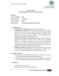 Bahan ajar geografi kelas xii kurikulum 2013. Interaksi Keruangan Desa Dan Kota Unduh Buku 1 50 Halaman Pubhtml5