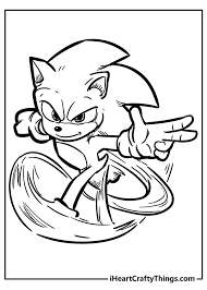 Sonic coloring pages will appeal to all lovers of the blue hedgehog. Sonic The Hedgehog Coloring Pages 100 Free 2021