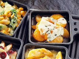 Mandarinen Raclette Mit Blauschimmelkase Rezept Lecker Blauschimmelkase Rezepte Lecker