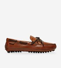 Mens Grant Driver In Papaya Cole Haan Us