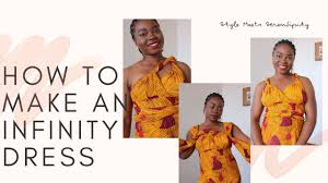 I love your infinity dress! Diy Infinity Wrap Dress Multi Wrap Dress Youtube